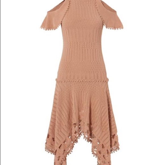 Jonathan Simkhai, Crochet Handkerchief dress, SZ M - Picture 2 of 8